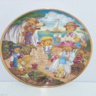 Teddy Bear Beach Party Boat Collector Plate Franklin Mint Retired