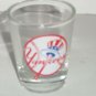 New York Yankees Shot Glass Baseball Liquor Drink MLB