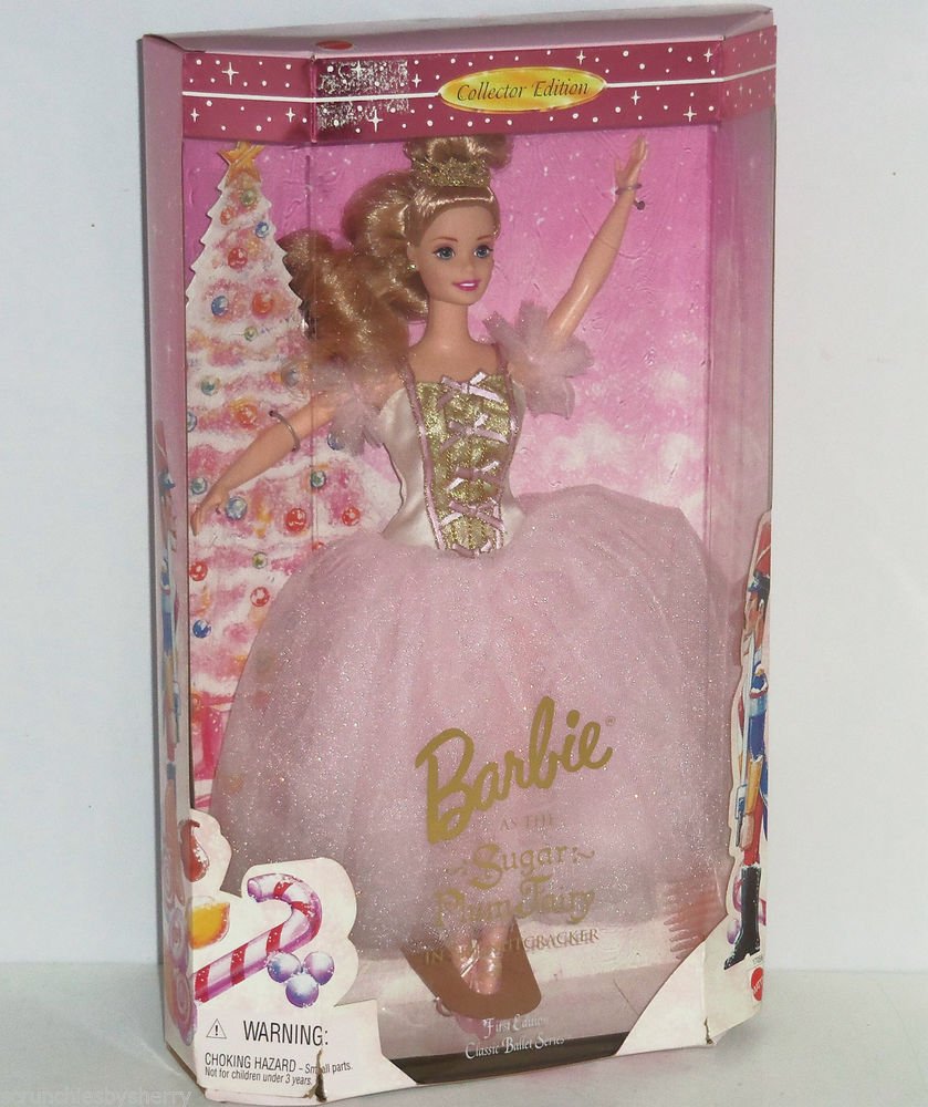 Sugar Plum Fairy Barbie Doll Nutcracker Collectors Edition 1996 NRFB