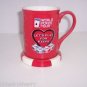 World Poker Tour Coffee Mug  Let's Play for Keeps Cup 2006 Gambling Red Retired