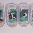 4 St Louis Cardinals McDonlds Collector Glasses MLB Baseball Vintage Glass Drink 4 St Louis Cardinals McDonlds Collector Glasses MLB Baseball Vintage Glass Drink