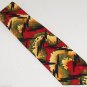 Grateful Dead Mens Neck Tie Necktie 1996 Back Drop First Set Red Green Gold