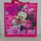 Disney Minnie Mouse Happy Birthday Reusable Shopping Tote Bags Gift Bags NEW Disney Minnie Mouse Happy Birthday Reusable Shopping Tote Bags Gift Bags NEW