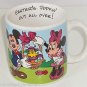 Disney Easter Mickey Minnie Pluto Chicks Coffee Mug Cup Applause