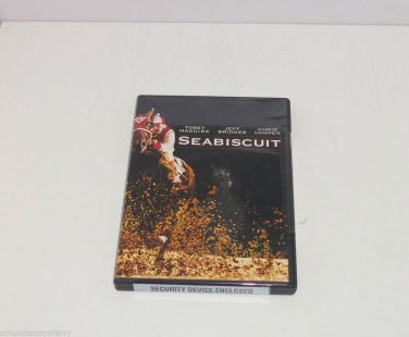 Seabiscuit (DVD, 2003) Horse Racing Tobey Maguire Jeff Bridges Chris Cooper