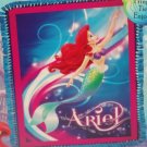 Disney Princess Ariel Micro Fleece Blanket Little Mermaid Hand Tied Teal Purple Disney Princess Ariel Micro Fleece Blanket Little Mermaid Hand Tied Teal Purple