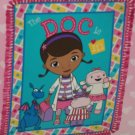 Disney Doc McStuffin Fleece Throw Blanket Lambie Stuffy Hallie