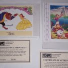 Disney Postage Stamps Beauty & the Beast  Belle & Beast Dancing St Vincent