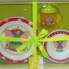 Disney Dumbo Plate Bowl Cup Gift Set Theme Park Elephant Child Baby Shower New