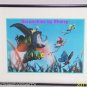 Disney Store A Bug's Life Lithograph Framed Gold Seal Picture Photo Retired