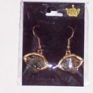 Jacksonville Jaguars Wire Earrings NFL Football
