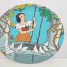 Disney Collection Snow White Plate At The Wishing Well Collector Retired