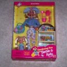 Barbie Kelly Doll Gardening Fun Gift Set MIB Special Edition 1996 Vintage