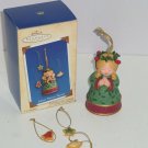 Angel Cookie Jar Sweet Tooth Treats Hallmark Ornament 3 Mini Christmas Cookies