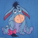 Disney Store Eeyore T-Shirt Blue Navy 3/4 Sleeves  Size XXL Junior Ladies Girls