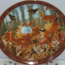 Garfield Oldie Collector Plate Dear Diary God Created Leaves Jim Davis Danbury