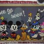 Disney Mickey Minnie Mouse Throw Blanket Donald Daisy Duck Pluto Goofy Fleece
