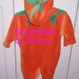 Halloween Pumpkin Suit Costume Baby Infant Girl Boy 0-3 Months New
