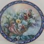 Pansies Collector Plate Lena Liu Basket Bouquets Flower Floral Retired Vintage