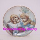 Puppy Pals Collector Plate Bedtime Fun Dog Danbury Mint Retired Puppy Pals Collector Plate Bedtime Fun Dog Danbury Mint Retired