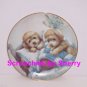 Puppy Pals Collector Plate  Bedtime Fun Dog Danbury Mint Retired