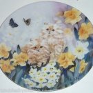 Petal Pals Collector Plate Cat Kittens Flowers Bradford Dancing Daffodils George Petal Pals Collector Plate Cat Kittens Flowers Bradford Dancing Daffodils George