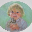 Frances Hook Collector Plate Can I Keep Him Bunny Boy Roman Vintage 1983 New