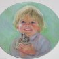 Frances Hook Collector Plate Can I Keep Him Bunny Boy Roman Vintage 1983 New