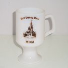 Walt Disney Productions Coffee Mug White Footed MOM Cup Mothers Day Vintage Walt Disney Productions Coffee Mug White Footed MOM Cup Mothers Day Vintage
