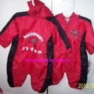 Tampa Bay Buccaneers Baby Outfit # 1 Bucs Fan Red Black One Piece NFL Football Size 6-9 Months Tampa Bay Buccaneers Baby Outfit # 1 Bucs Fan Red Black One Piece NFL Football Size 6-9 Months