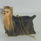 Yorkie Yorkshire Terrier Ornament Christmas Tree Figurine Dog Holiday