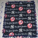 New York Yankees Navy Fleece Baby Pet Lap Blanket MLB Baseball