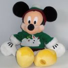 Disney Store Snowman Mickey Mouse Christmas Plush Toy Exclusive Original Retired Disney Store Snowman Mickey Mouse Christmas Plush Toy Exclusive Original Retired