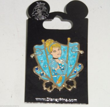 Disney Princess Cinderella Trading Pin Theme Parks Carded