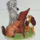 Disney Lady Tramp Magic Memories Figurine Vintage Japan Walt Disney Productions Disney Lady Tramp Magic Memories Figurine Vintage Japan Walt Disney Productions
