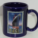 Disney Magic Cruise Boat Coffee Mug Cup Blue Ships Registry Bahamas Specs Disney Magic Cruise Boat Coffee Mug Cup Blue Ships Registry Bahamas Specs