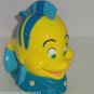Disney Ice Little Mermaid Flounder Coffee Mug Cup Drinking Flip Top Lid Coffee