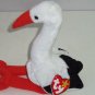 Stilts Ty Beanie Baby Babies Bird Stork 1999 Retired