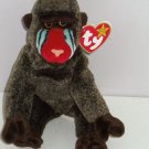 Cheeks Ty Beanie Baby Babies Monkey 1999 Retired