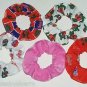 Florida Gators Fabric Hair Scrunchie Scrunchies by Sherry Ties Set of 5