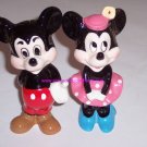 Walt Disney Productions Minnie Mickey Mouse Japan Vintage Ceramic Figurine Walt Disney Productions Minnie Mickey Mouse Japan Vintage Ceramic Figurine