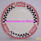3 Coke Coca Cola Dinner Plate Checkered Plates Vintage