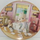 Precious Moments Plate Praise Lord Anyhow Hamilton Classic Collection Collector Precious Moments Plate Praise Lord Anyhow Hamilton Classic Collection Collector