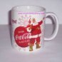 Coke Coca Cola Cup Coffee Mug Happy Holidays Ceramic Santa Christmas