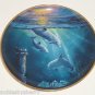 Legend of the Dolphins Collector Plates Franklin Mint Ocean Water Blue Retired