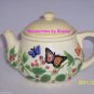 Teapot Harry David Butterflies & Flowers Ceramic Collectors Limited Edition