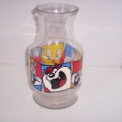 Looney Tunes Bugs Bunny Tweety Bird Taz Glass Juice Jar Container Looney Tunes Bugs Bunny Tweety Bird Taz Glass Juice Jar Container