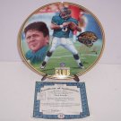 Jacksonville Jaguars Mark Brunell Collector Plate Quaterback Club Bradford NFL Jacksonville Jaguars Mark Brunell Collector Plate Quaterback Club Bradford NFL