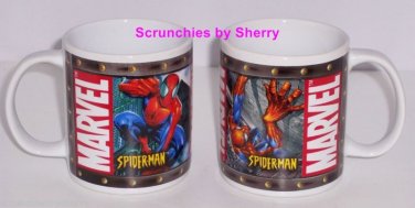 2 Marvel  Spiderman Coffee Cup Mug Mugs Collectors 2004 Disney