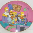 Simpsons Collector Plate Family for the 90s Bart Lisa Marge Homer Franklin Mint Simpsons Collector Plate Family for the 90s Bart Lisa Marge Homer Franklin Mint